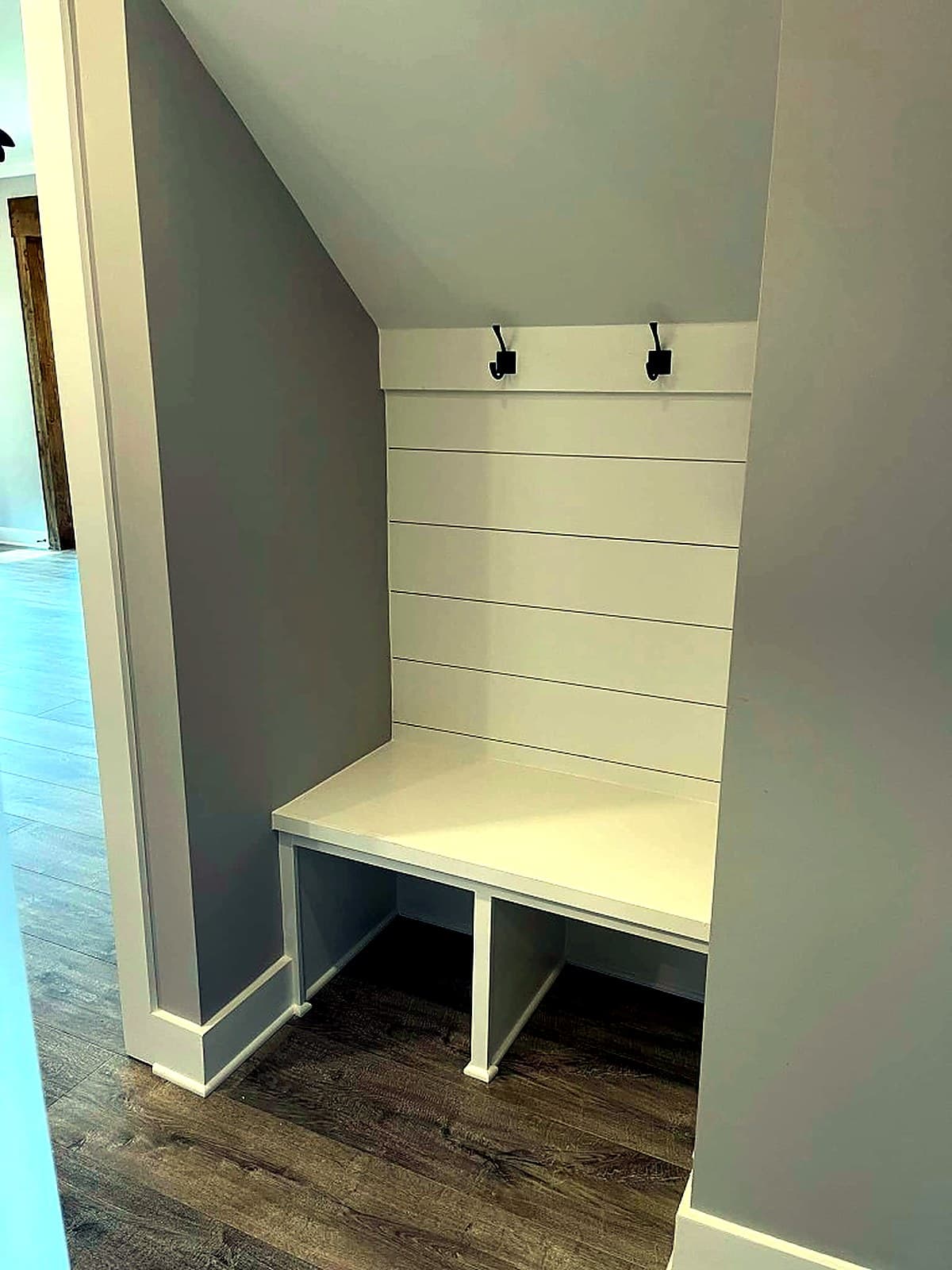 Mud Rooms — M & D Custom Homes project