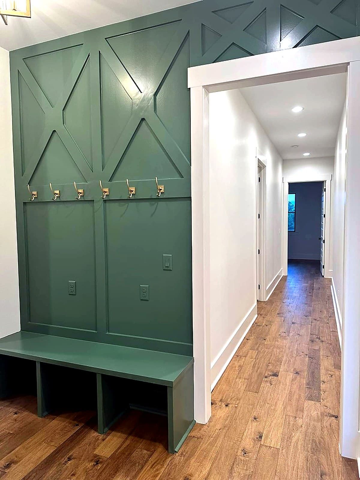 Mud Rooms — M & D Custom Homes project