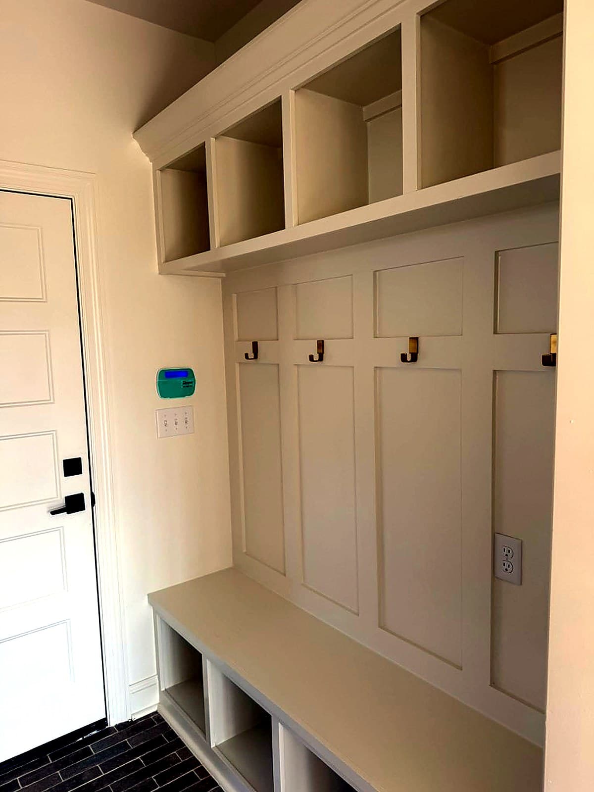 Mud Rooms — M & D Custom Homes project